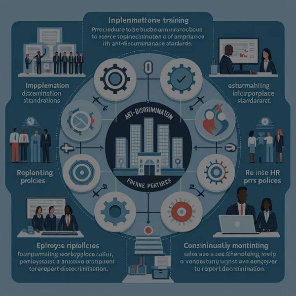 Quelles procédures mettre en place en entreprise pour assurer la conformité aux normes anti-discrimination?