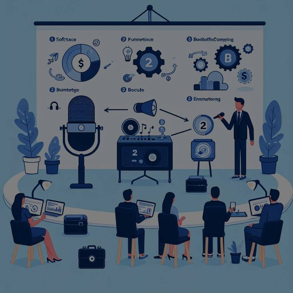 Quels sont les avantages de l'utilisation de podcasts dans le marketing B2B pour les entreprises de logiciels ?